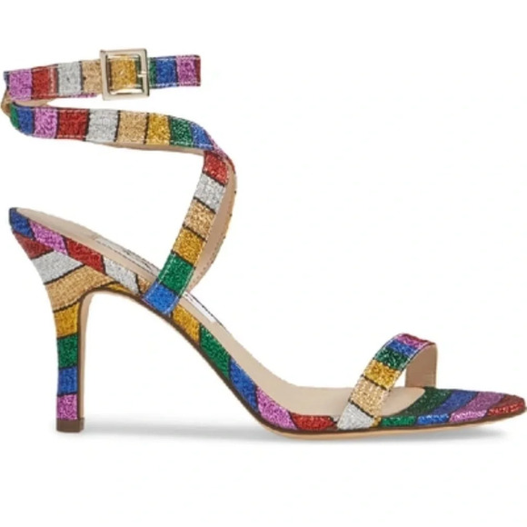 Nina Women’s Vanna Glitter Open Toe Sandals size 9M - Picture 6 of 6